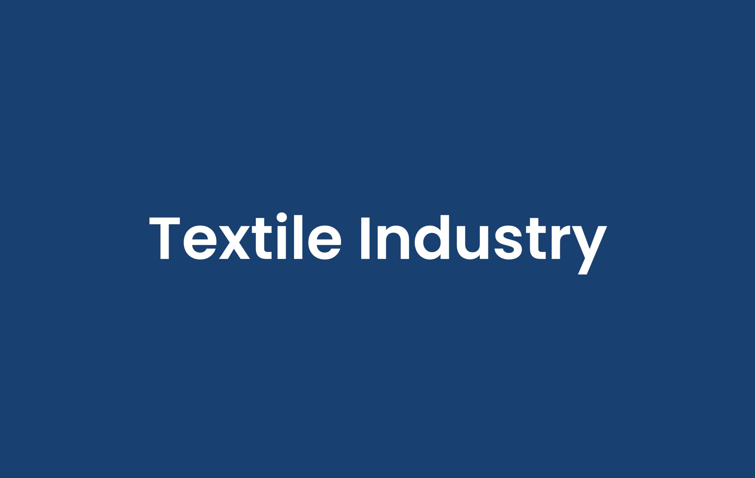 textile industry